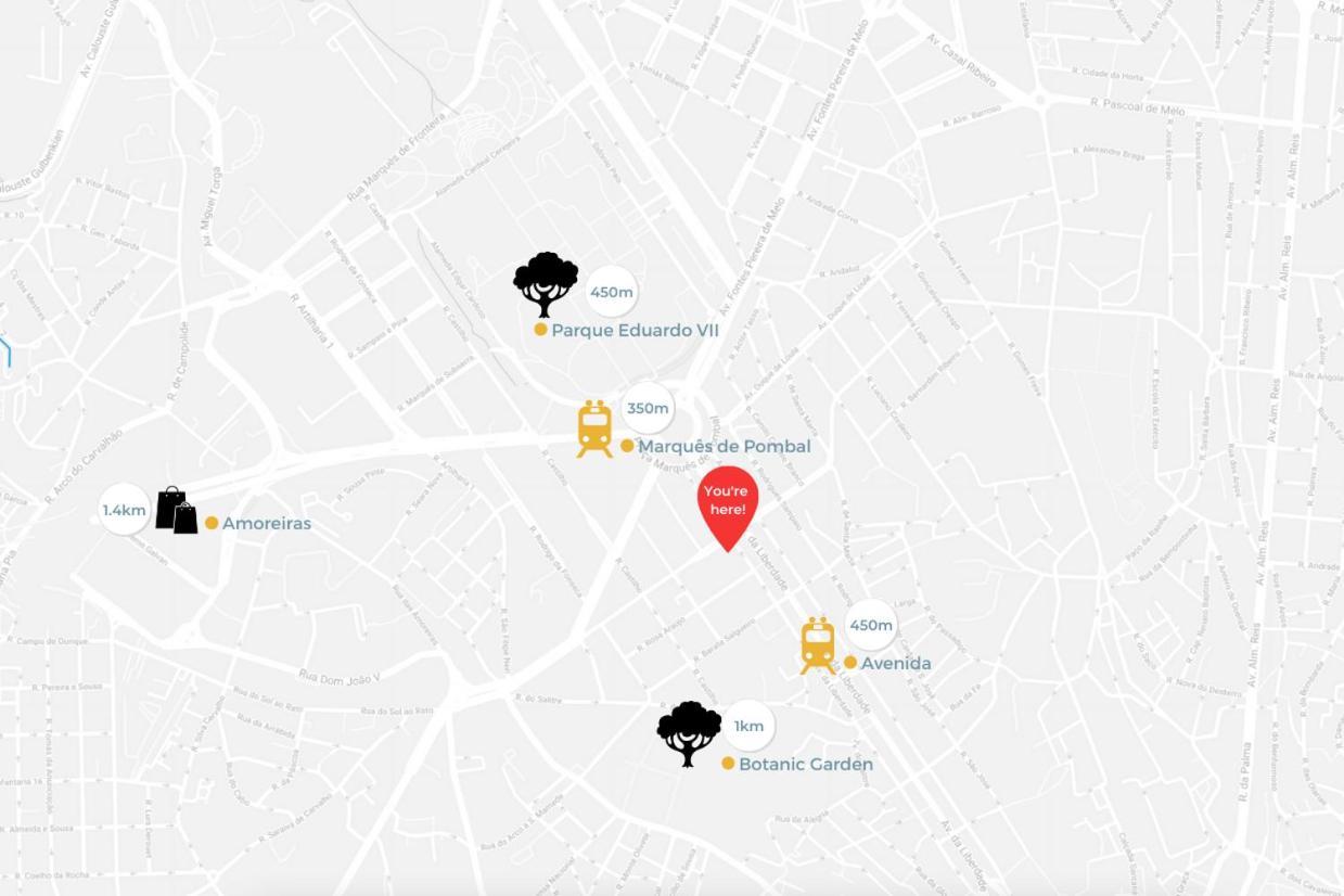 Lisbon Boulevard Eksteriør billede